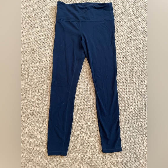 Women’s Athleta Dark Blue Long Leggings - Picture 1 of 4